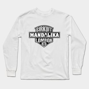 Sirkuit Mandalika Lombok NTB Badge on Light Color Long Sleeve T-Shirt